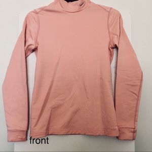 NIKE FIT DRY mock neck long sleeve (pink)
